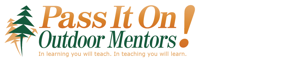 Logo of Pass It On! Outdoor Mentors